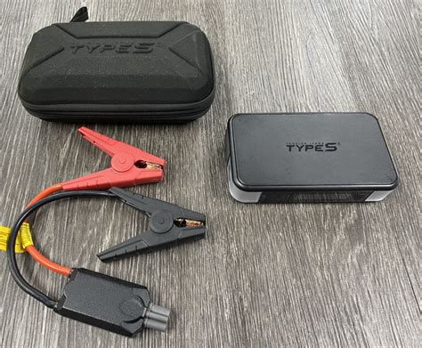 Before connecting the cables, it is vital to identify negative and positive clips. . Touring items type s jump starter battery protected message